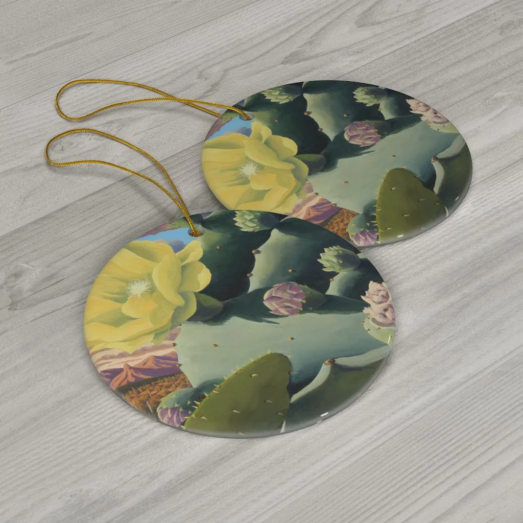 Las Tunas Vision Ceramic Ornament