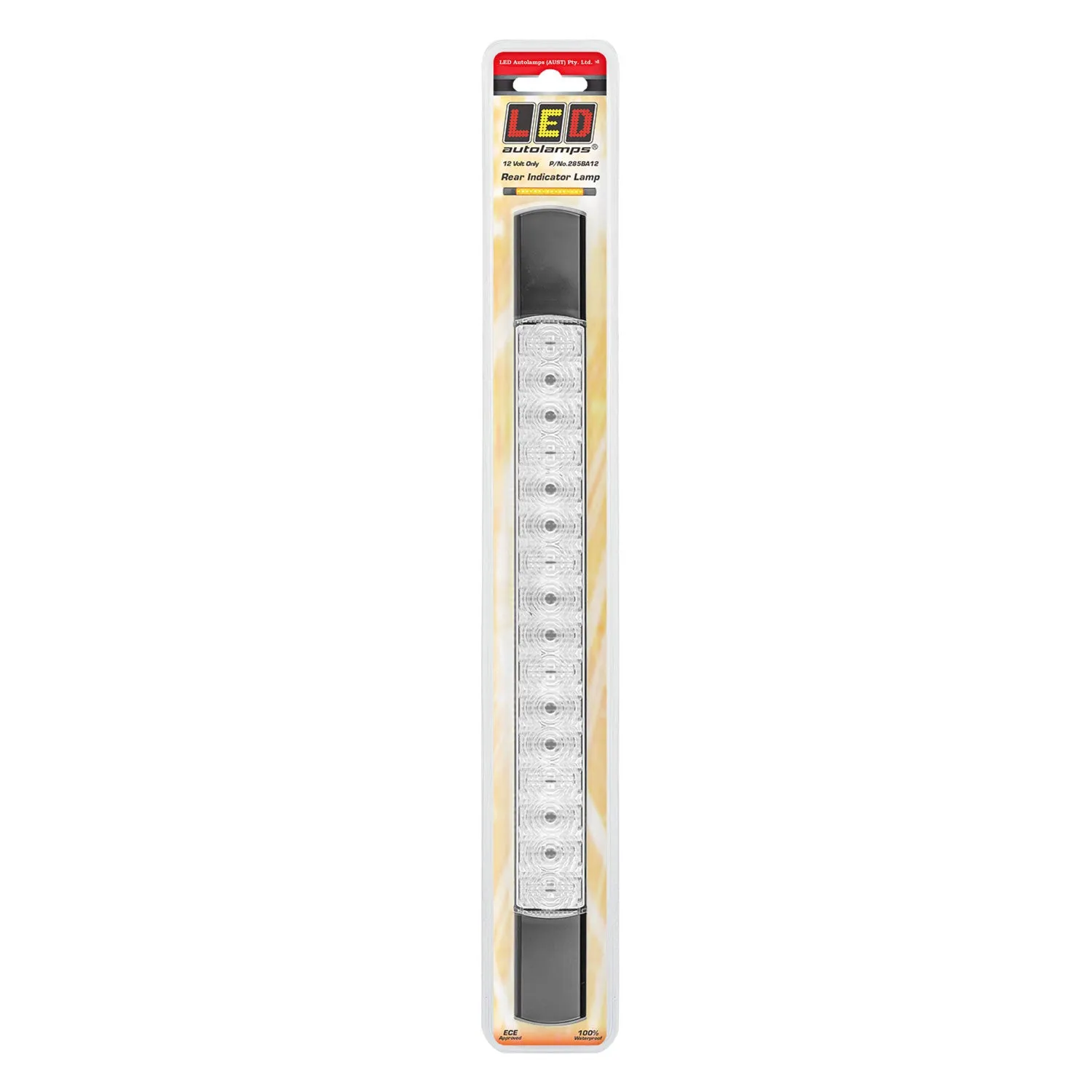 LED Autolamps 285BA12 Low Profile LED Slimline Rear Indicator Strip Lamp