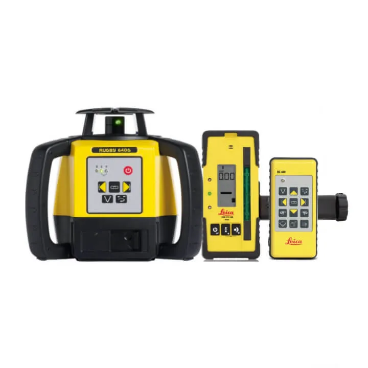 Leica Rugby 640 Green Beam Rechargeable Laser KIT