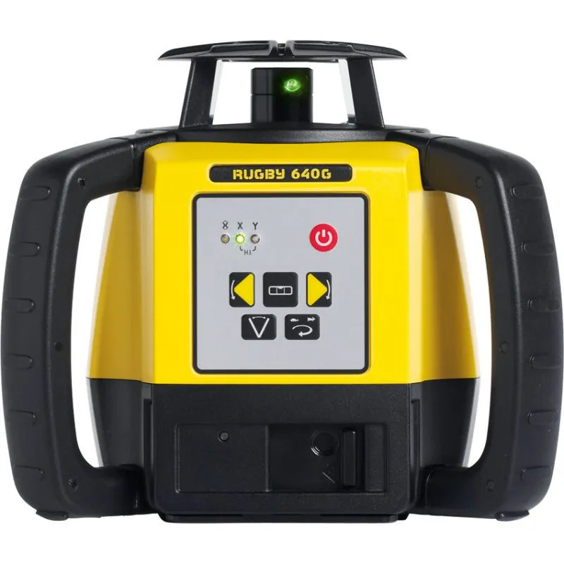 Leica Rugby 640 Green Beam Rechargeable Laser KIT