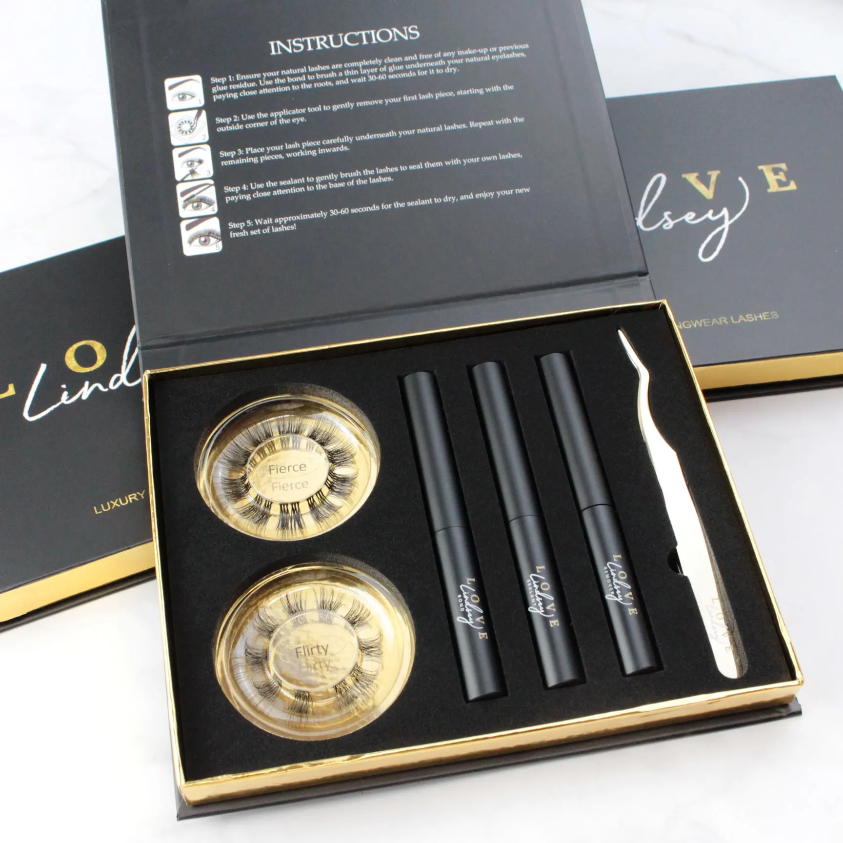 Love Lindsey Luxury Longwear Lash : DIY Lash Extension Kit