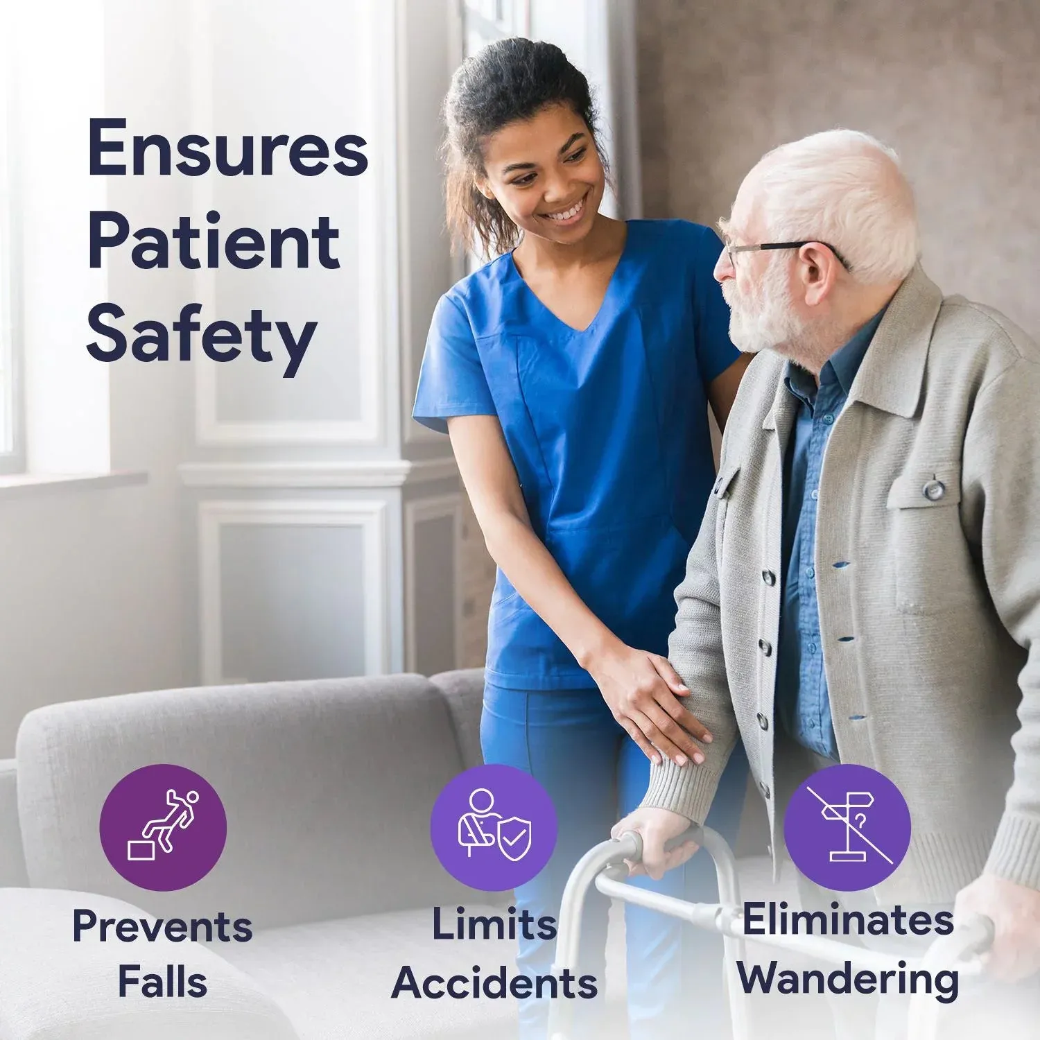 Magnet Bed Alarm For Elderly Dementia Patients