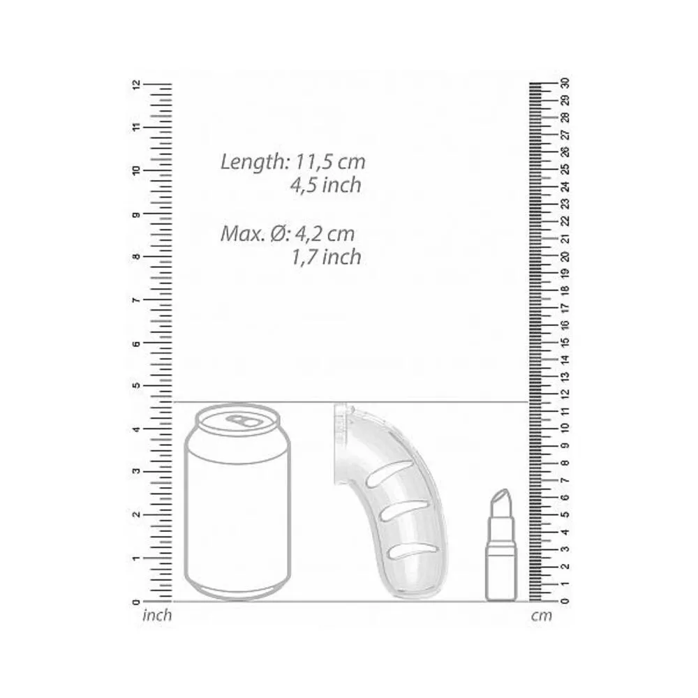 Mancage Chastity Cock Cage With Butt Plug #11 Medium