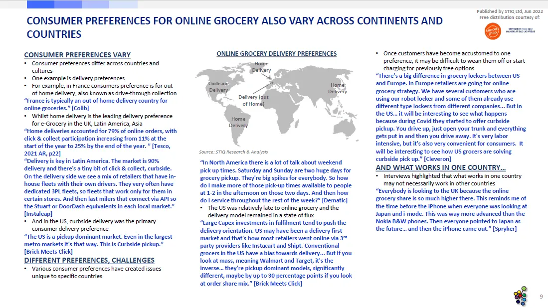Market Report: e-Grocery Infrastructure 2022