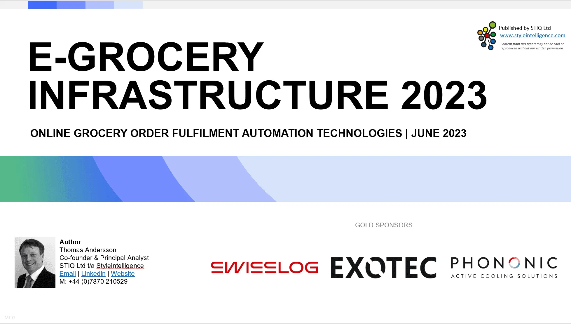 Market Report: e-Grocery Infrastructure 2023