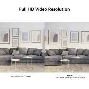 MI Xiaomi MJSXJ10CM Wireless Home Security Camera 2i 1080P/360 View/2MP-White