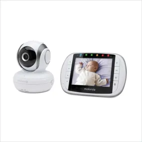Motorola Remote Wireless Video Baby Monitor with 3.5-Inch Color LCD Screen