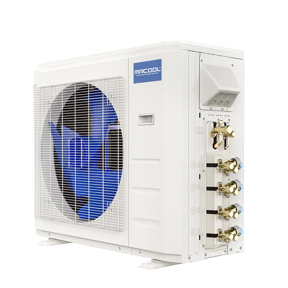 MRCOOL DIY 4th Gen 3-Zone 36,000 BTU 22 SEER (12K   12K   12K) Ductless Mini Split AC and Heat Pump with Ceiling Cassettes