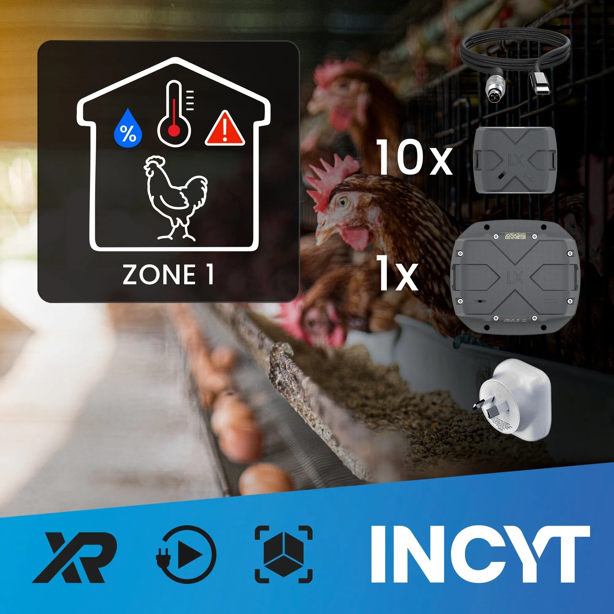 Multi-Point Poultry Climate Monitoring System