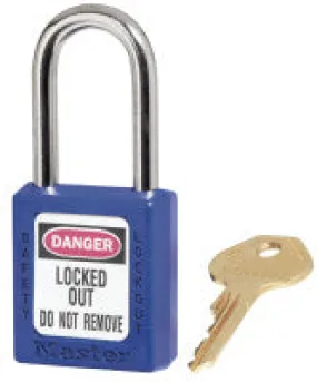 No. 410 & 411 Lightweight Xenoy Safety Lockout Padlocks, Yellow, Keyed Diff.