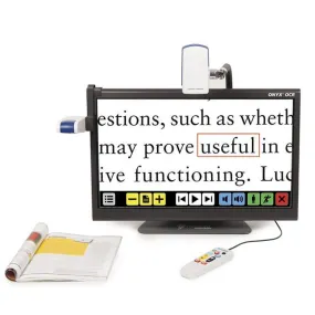 Onyx 24" HD Deskset Magnifier and Text to Speech