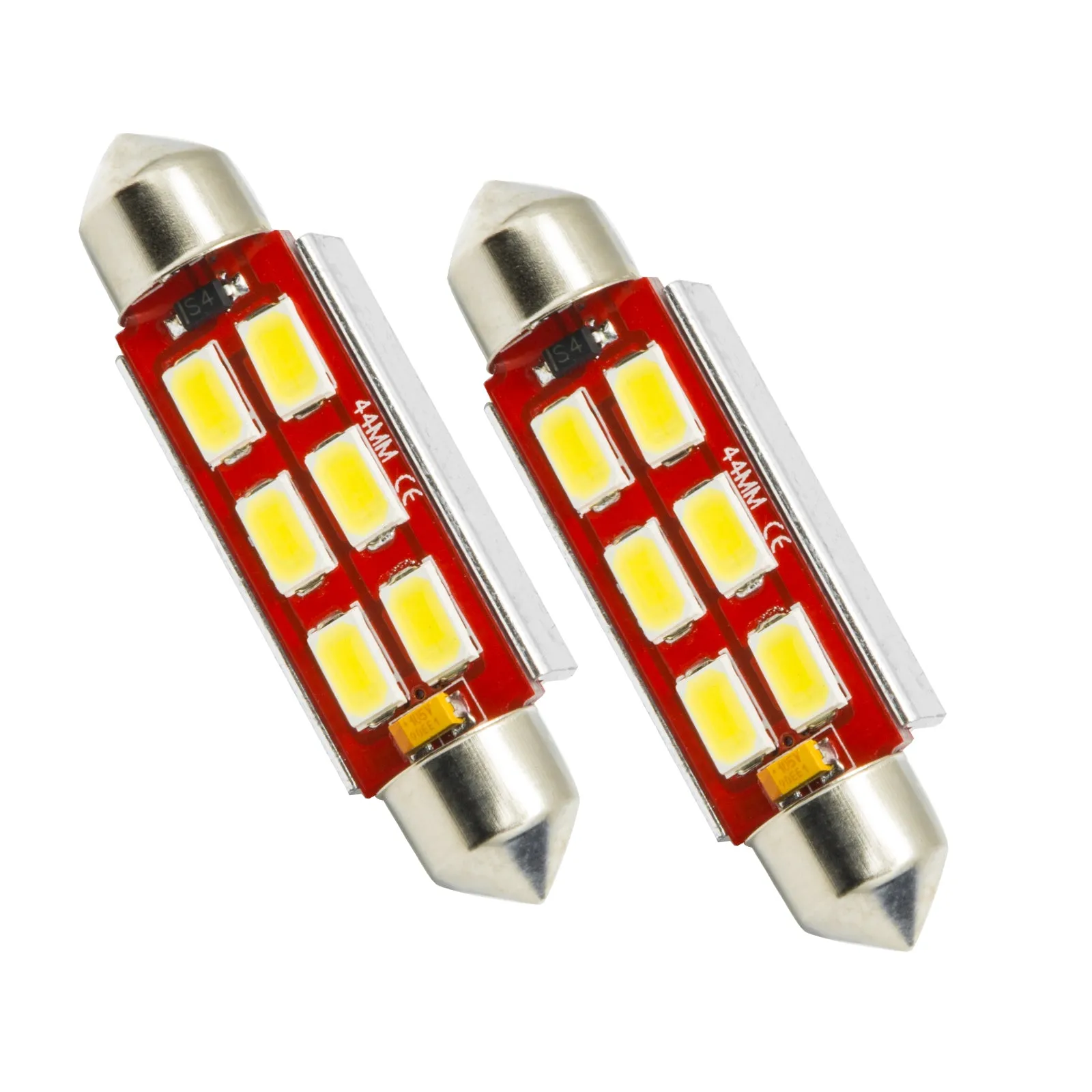 ORACLE Lighting 44MM 6 LED 3-Chip Festoon Bulbs (Pair)