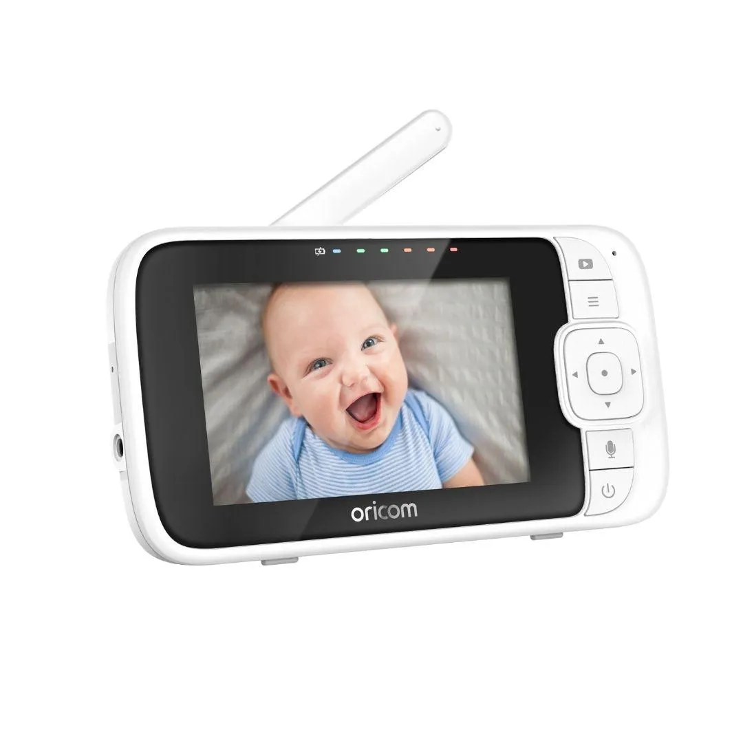 Oricom OBH430 4.3” Smart HD Nursery Pal Baby Monitor with Night Light