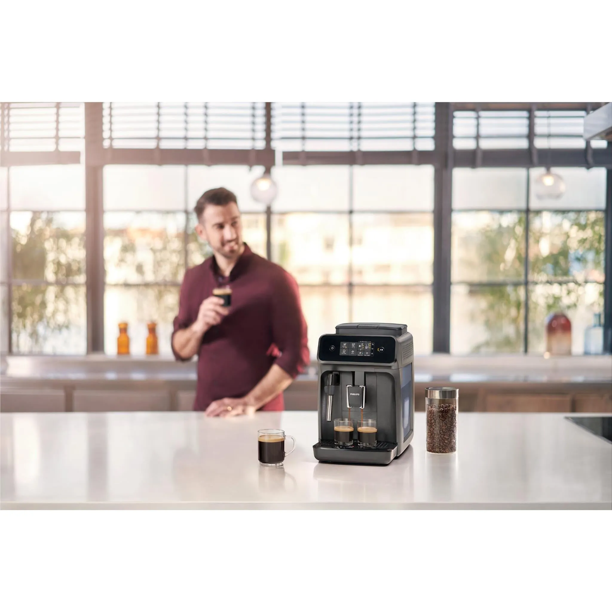 Philips 1200 Series Classic Frother Full Automatic Coffee Machine