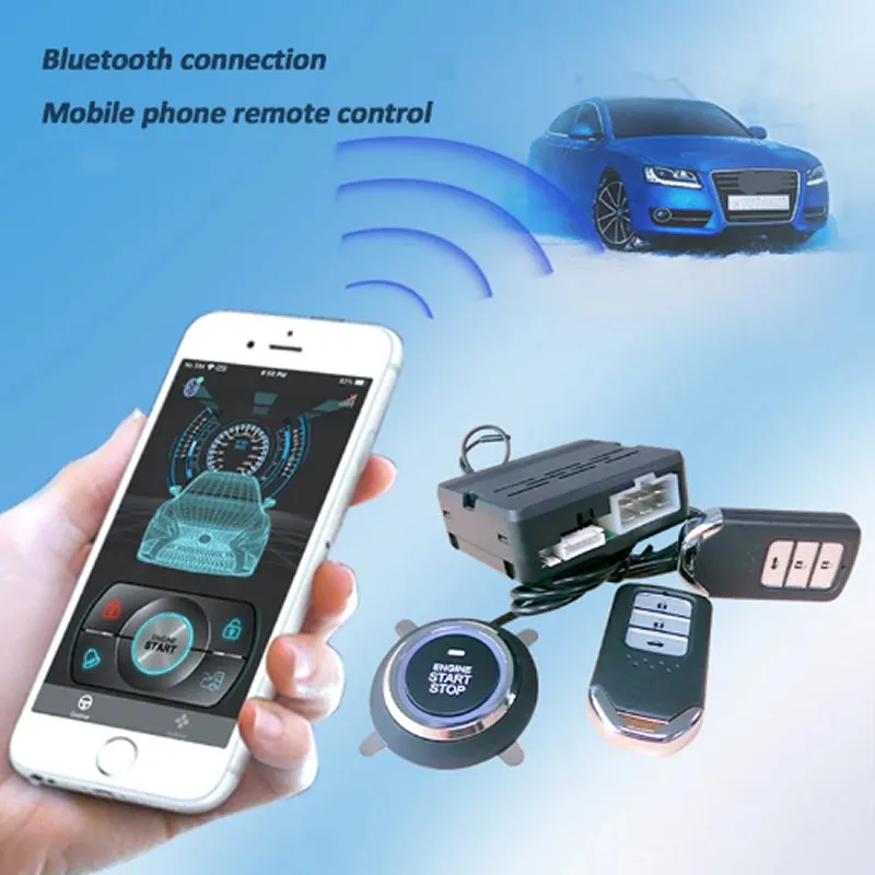 Pke Long Range Bluetooth Engine Start-Stop System