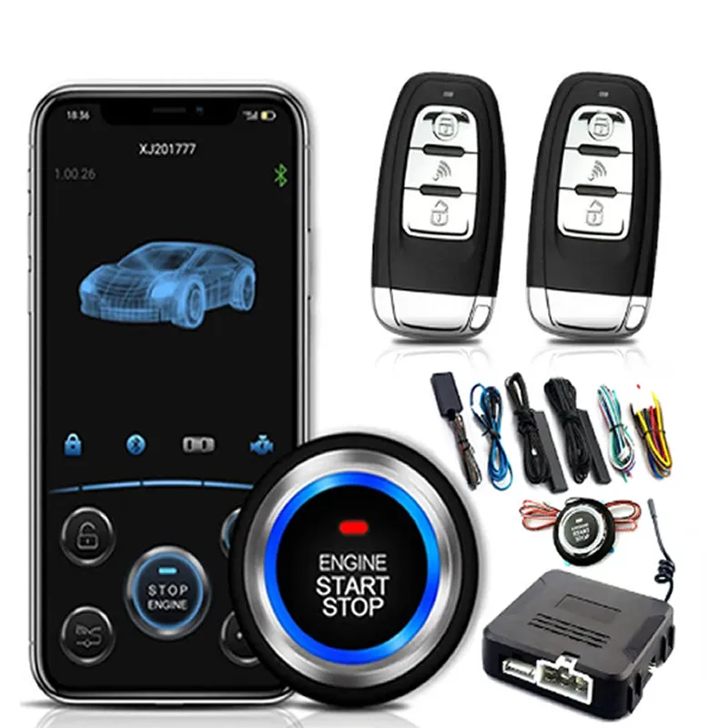 Pke Long Range Bluetooth Engine Start-Stop System