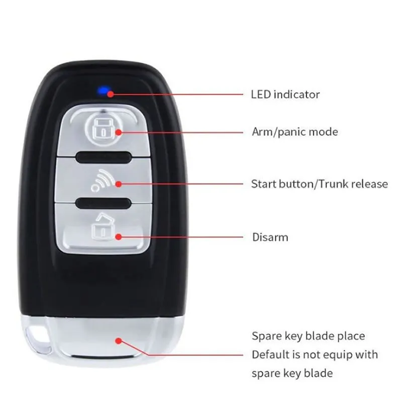 Pke Long Range Bluetooth Engine Start-Stop System