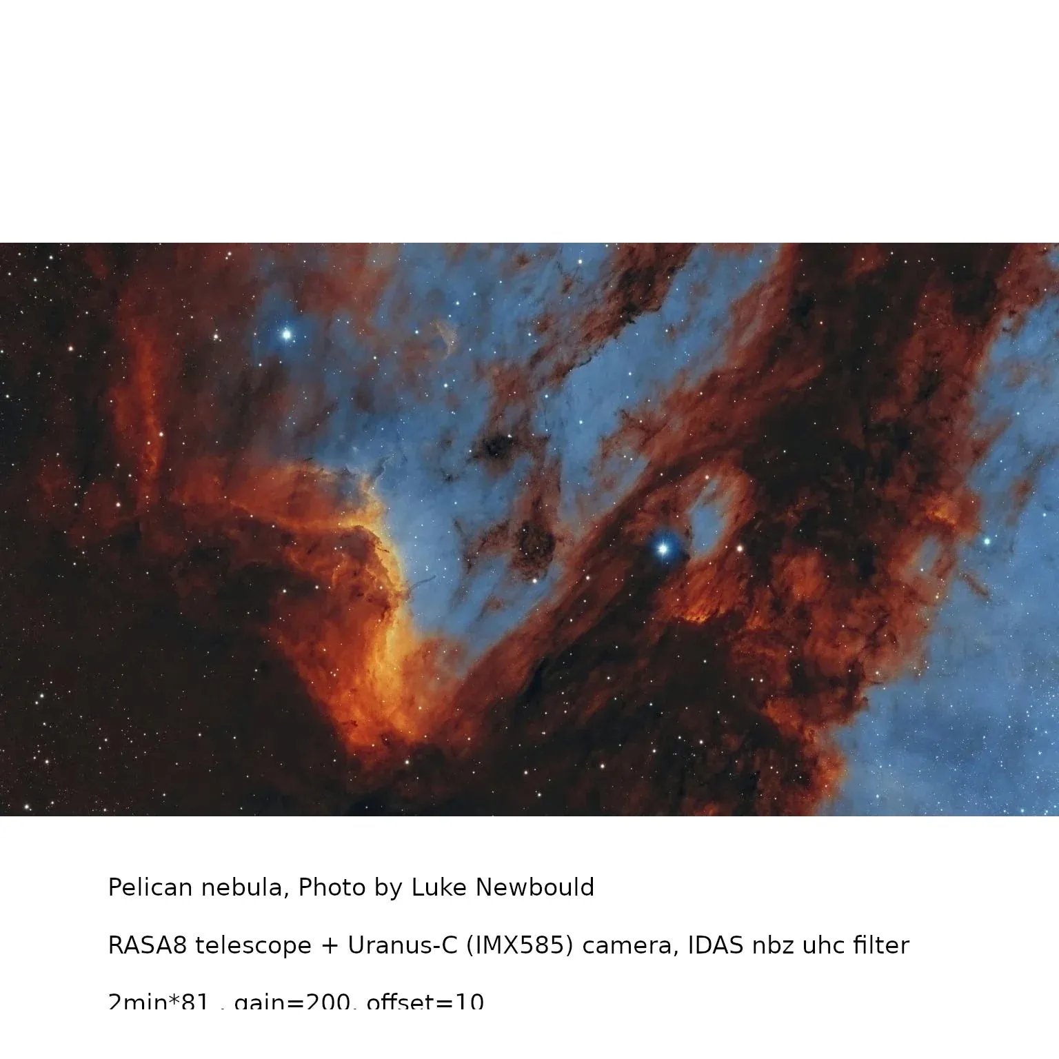 Player One Uranus-C USB3.0 Color Camera IMX585 (Uranus-C)