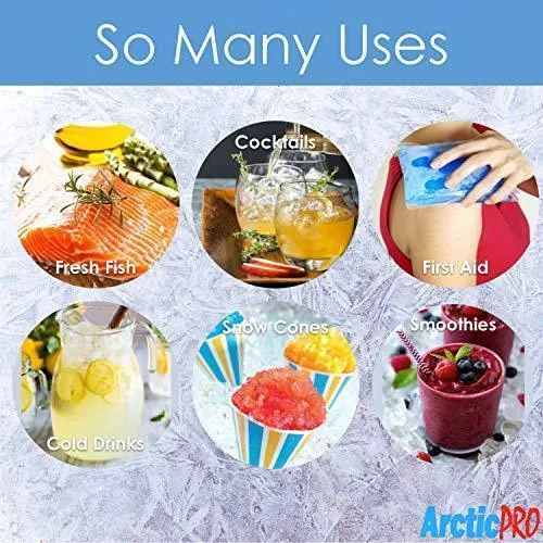 PORTABLE DIGITAL ICE MAKER MACHINE by Arctic-Pro with Ice Scoop, First Ice in 6-8 Minutes, 26 Pounds Daily, Great for Kitchens, Tailgating, Bars, Party, Small/Large Cubes, Black, 11.5x8.7x12.5 Inches