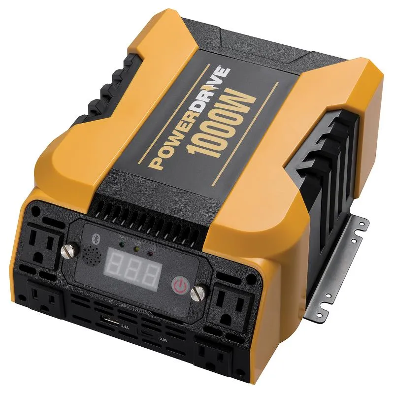 Powerdrive1000 Watt Bluetooth Power Inverter with 4 AC, 2 USB and APP Interface