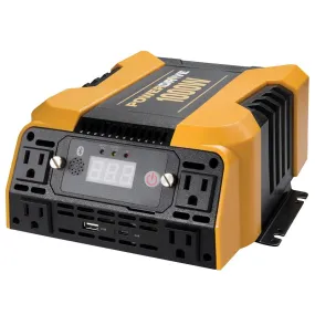 Powerdrive1000 Watt Bluetooth Power Inverter with 4 AC, 2 USB and APP Interface