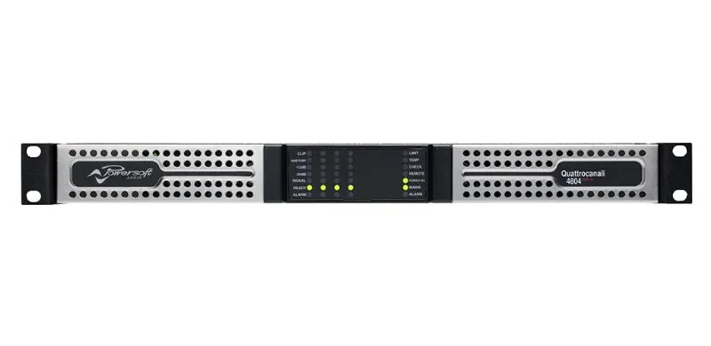 Powersoft Q4804-DSP-PLUS 4-channel Flexible Amplifier with DSP and AES67