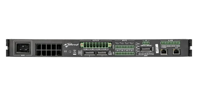 Powersoft Q4804-DSP-PLUS 4-channel Flexible Amplifier with DSP and AES67