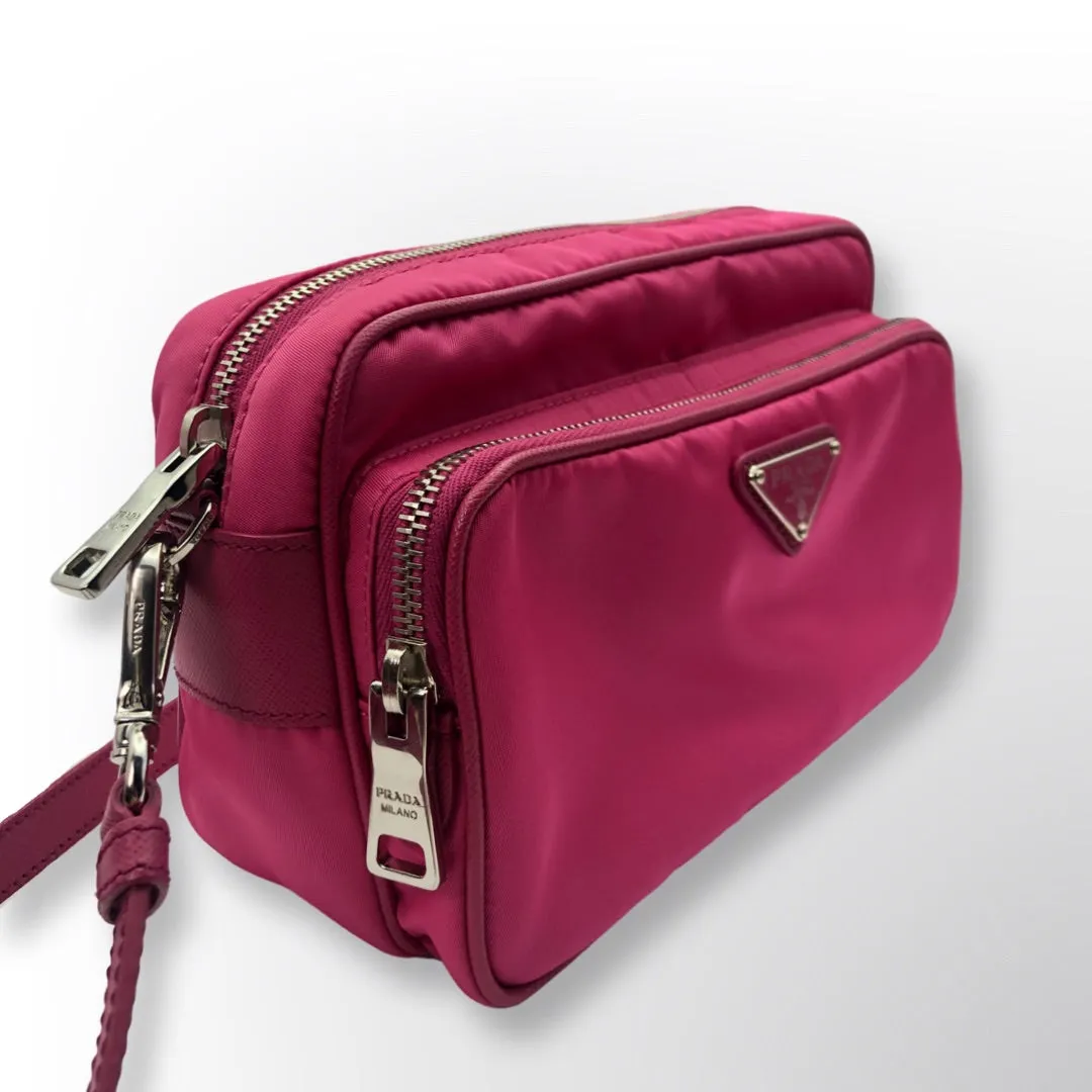 Prada Front Pocket Nylon Camera Bag