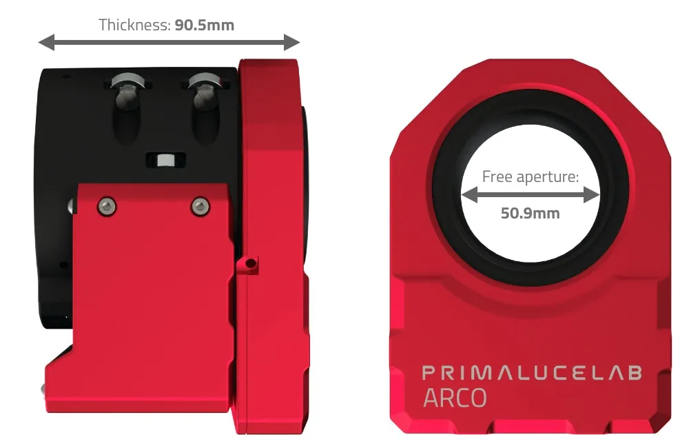 PrimaLuce Lab ESATTO 2" focuser with ARCO 2" rotator
