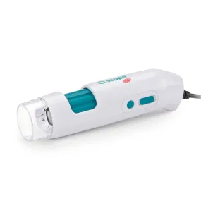 Q-Scope By AmScope Outlet 1.2MP USB Handheld Digital Microscope 10X-40X, 180X Magnification with LED Illumination