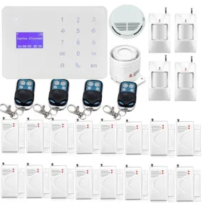 Quality Wireless Office Security Alarm Kit,200 alarm records