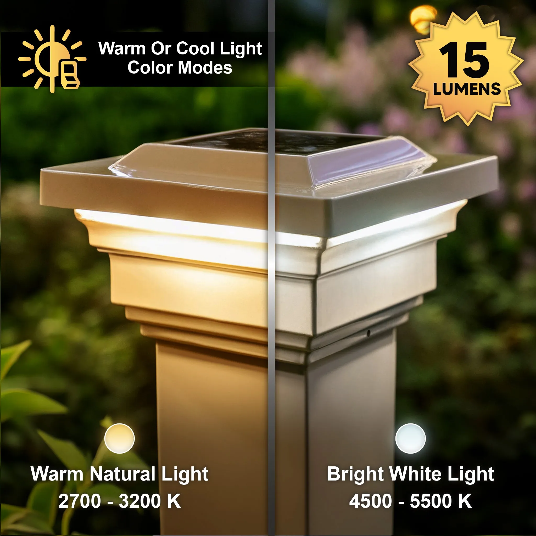 Regal Solar Post Cap - Tan