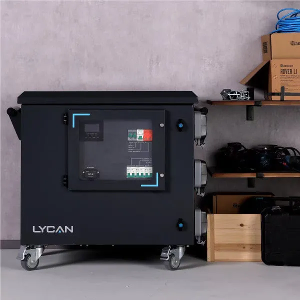 Renogy Lycan Power Box 5000 | 4,800wH / 3,500W Portable Power Station | 4,400W of Solar Input & Fully Expandable