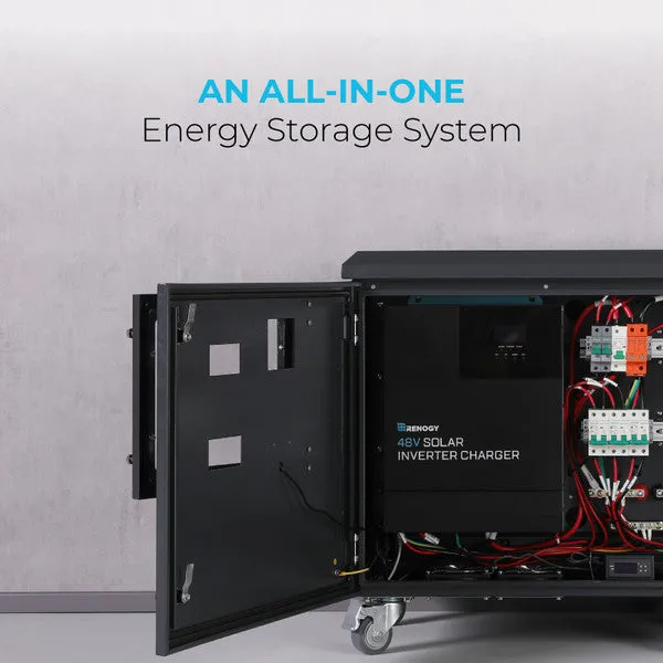 Renogy Lycan Power Box 5000 | 4,800wH / 3,500W Portable Power Station | 4,400W of Solar Input & Fully Expandable