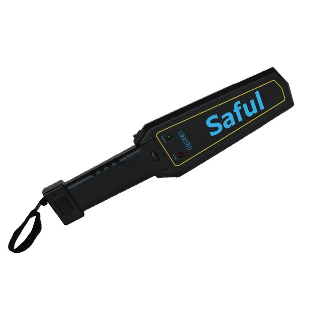 SAFEBAO Portable Security Hand Held Metal Detector Wand Scanner Audio Alert   LED Indication &hellip;