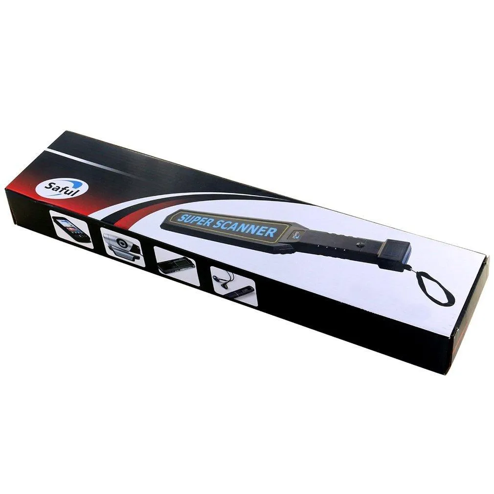 SAFEBAO Portable Security Hand Held Metal Detector Wand Scanner Audio Alert   LED Indication &hellip;