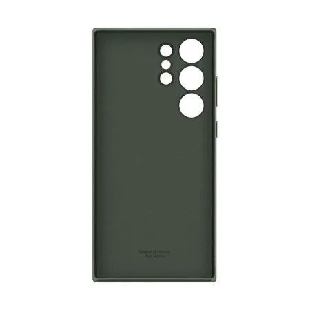 Samsung Galaxy S23 Ultra Leather Case Green - EF-VS918LGEGWW