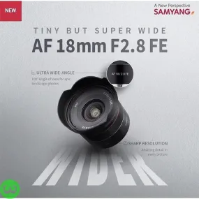 Samyang 18mm f2.8 AF Lens