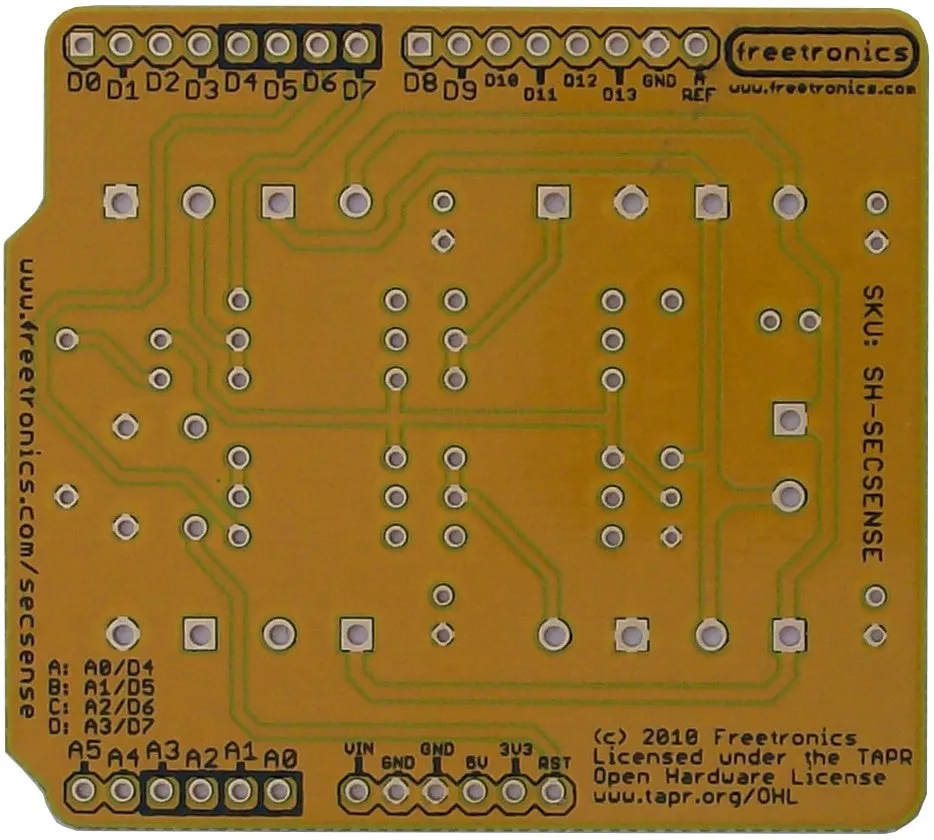 Security Sensor Shield Kit for Arduino