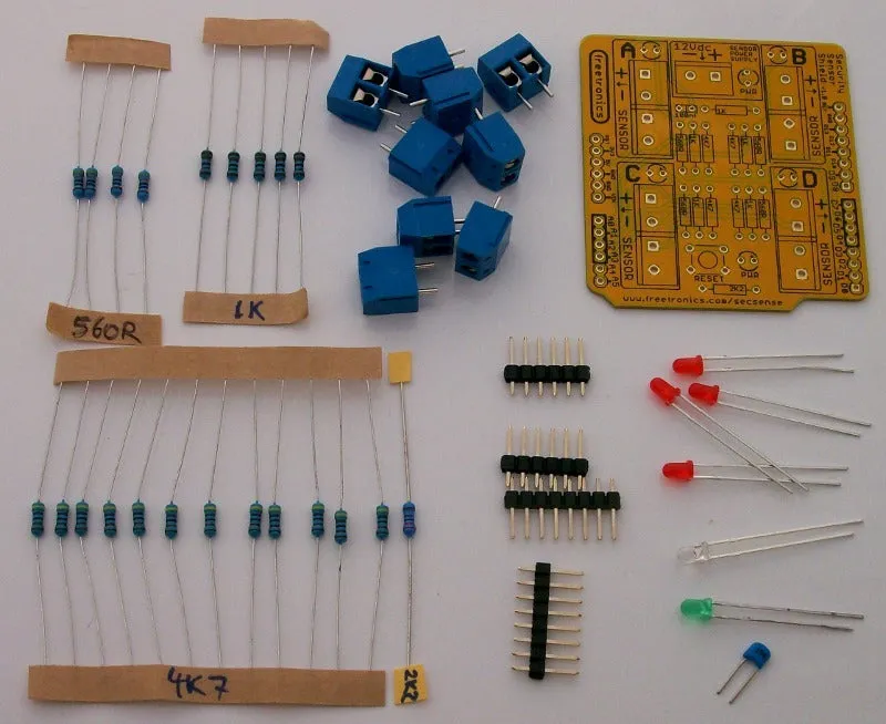 Security Sensor Shield Kit for Arduino
