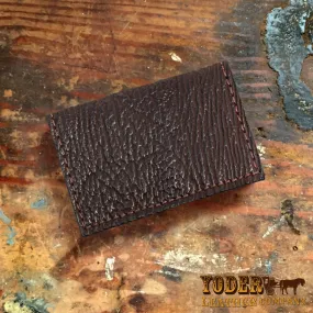 Shark Brown Card Case