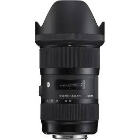 Sigma 18-35mm F/1.8 DC HSM Art F/Canon, Ø72