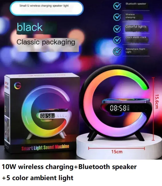 Smart Bluetooth Speaker With RGB Lights