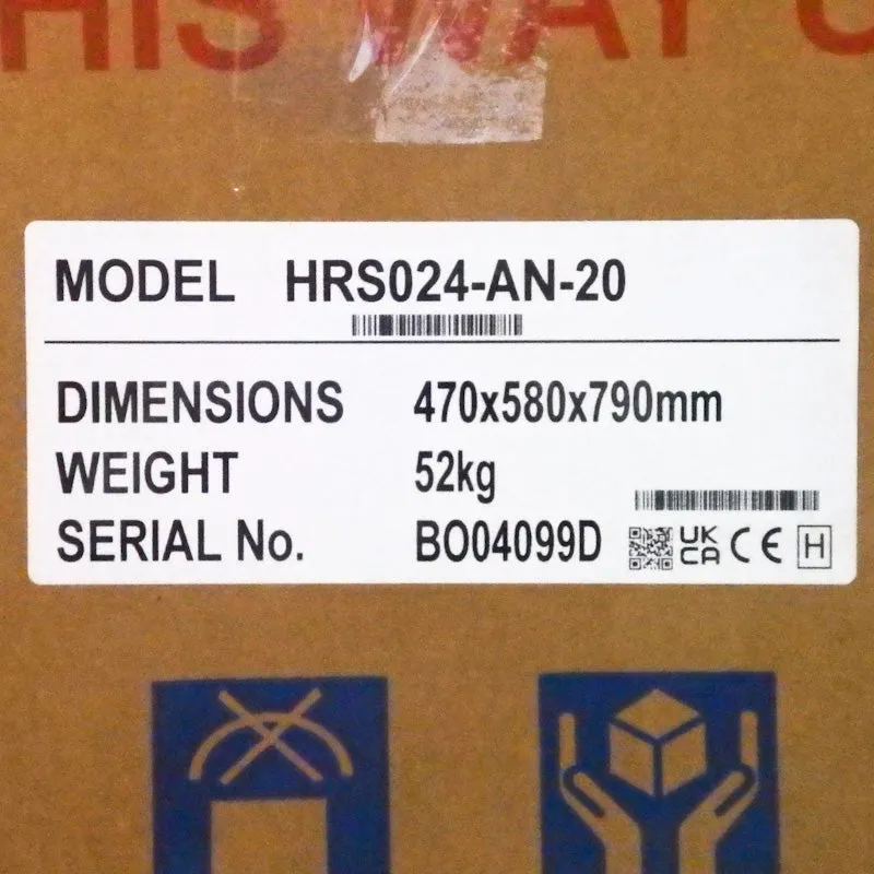 SMC Corporation 230VAC Single Phase Air Cooled Thermal Chiller HRS024-AN-20