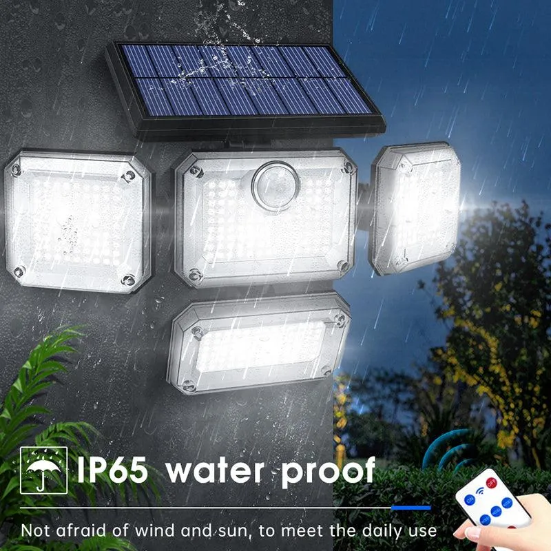 Solar Security Motion Sensor – Eco-Friendly Outdoor Illumination