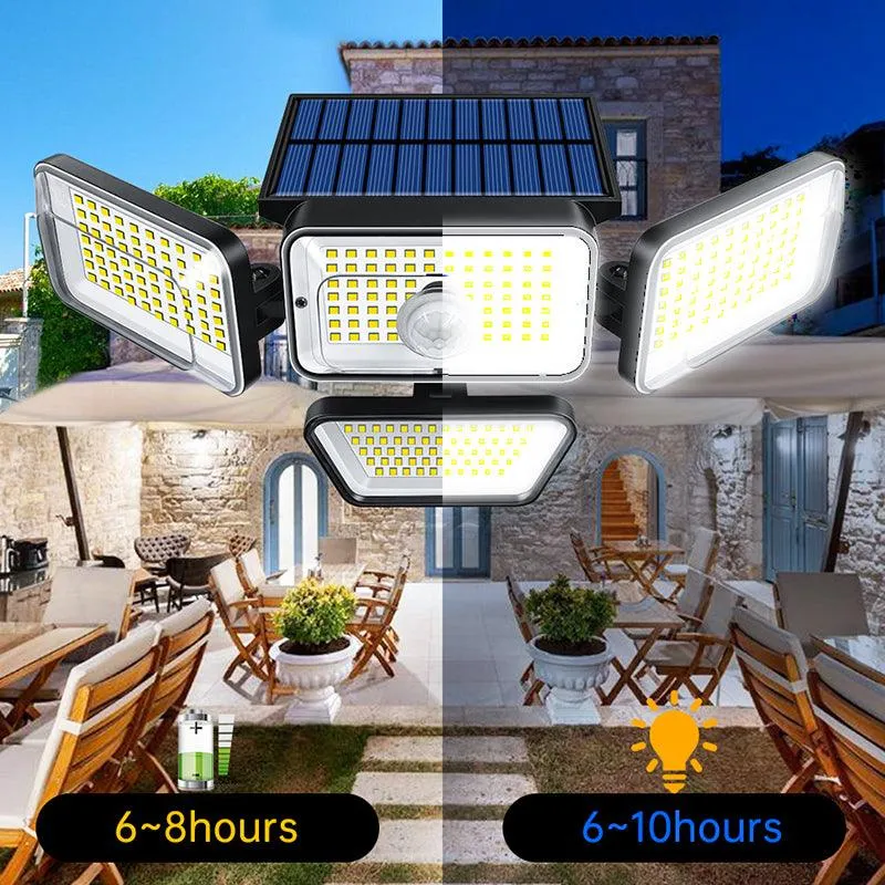 Solar Security Motion Sensor – Eco-Friendly Outdoor Illumination