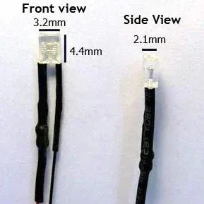 Solid 3mm Square LEDs