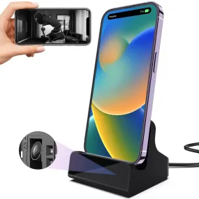 SpyWfi iPhone Charger Hidden Motion Detection Night Vision Spy Camera 2K HD WiFi