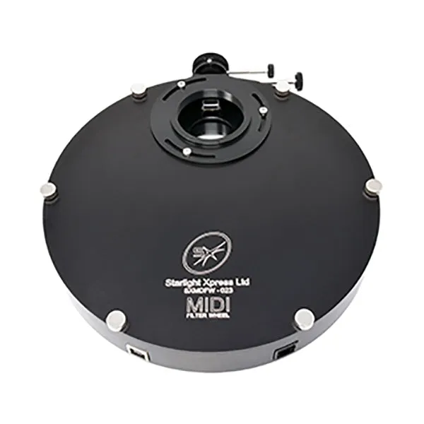 Starlight Xpress MIDI USB Filter Wheel -7 x 1.25-inch T-thread and Slimline OAG