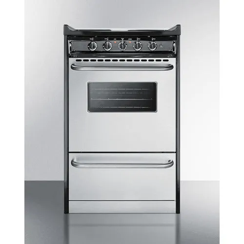 Summit 20" Wide Electric Coil Range - TEM110BRWY